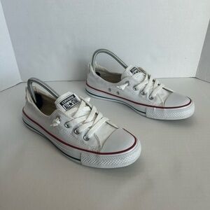 Converse All Stars Women's white Shoreline
Slip On Casual Shoes Sheaker Size 9